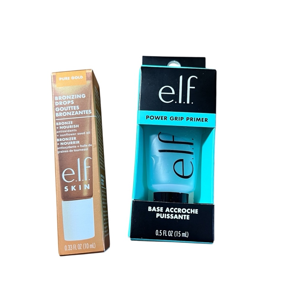 e.l.f. Bronzing Drops & Power Grip Primer Set